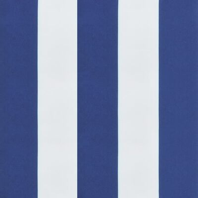 vidaXL Gartenbank-Auflage Blau & Weiß Gestreift 100x50x7 cm