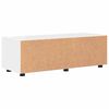 vidaXL Holzschrank Hochglanz Weiß 100,5 x 39 x 30 cm Holzwerkstoff
