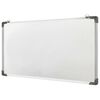 vidaXL Magnetisches Whiteboard Weiß 110x60 cm Stahl