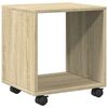 vidaXL Rollschrank Sonoma-Eiche 37x33x42,5 cm Holzwerkstoff