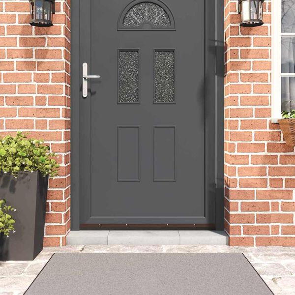 vidaXL Aufsteck T&uuml;rb&uuml;rstendichtungen 2 pcs Braun 100 cm