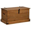 vidaXL Truhe HALDEN 91x48x47 cm Massivholz Kiefer