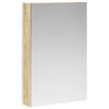 vidaXL Badezimmerspiegelschrank Sonoma-Eiche 40 x 10,5 x 60,5 cm