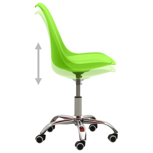 vidaXL Esszimmerst&uuml;hle 6 Stk. Gr&uuml;n Kunstleder