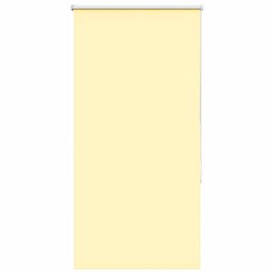 vidaXL Verdunkelungsrollo Gelb 80x130 cm Stoffbreite 75,7 cm Polyester