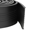 vidaXL Garage T&uuml;rdichtung Schwarz 70 x 6 mm 4,5 m PVC