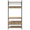 vidaXL Kleiderschrank Artisan-Eiche 89 x 39 x 184.5 cm Holzwerkstoff