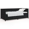vidaXL Tagesbett Schwarz 90x200 cm Massivholz Kiefer