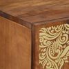 vidaXL Sideboard mit Regal Braun 60 x 33 x 75 cm Massivholz Mango