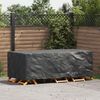 vidaXL M&ouml;belbezug Uni Schwarz 229 x 113 x 73 cm 420D