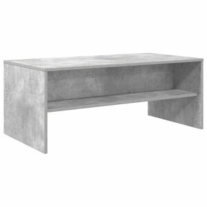 vidaXL Couchtisch Betongrau 100 x 50 x 40 cm Holzwerkstoff