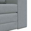 vidaXL Sofa Bett Hellgrau 98 x 71 x 83 cm Stoff