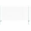 vidaXL Sechseckzaun mit Pfosten 100 x 1,2 m PVC-beschichteter Stahl