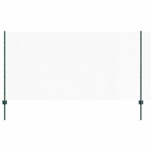 vidaXL Sechseckzaun mit Pfosten 100 x 1,2 m PVC-beschichteter Stahl