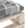 vidaXL 6-tlg. Garten-Lounge-Set aus Paletten mit Kissen Kiefernholz