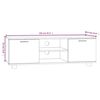 vidaXL TV-Schrank R&auml;uchereiche 120x40,5x35 cm Holzwerkstoff