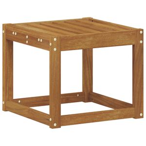 vidaXL Hocker Bank Natur 43 x 43 x 37 cm Massivholz Akazie