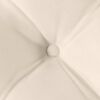 vidaXL Sitzkissen 4 pcs Beige 40 x 40 x 6 cm Mikrofaser