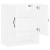 vidaXL Wandschrank Wei&szlig; 60x31x70 cm Holzwerkstoff