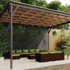 vidaXL 13-tlg. Garten-Lounge-Set mit Kissen Poly Rattan Braun