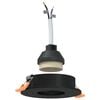 vidaXL Spotlight 24 Stk. Schwarz 9 x 9 x 2 cm Aluminium