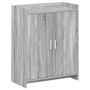 vidaXL Schuhschrank Grau Sonoma 73,5 x 36 x 92 cm Holzwerkstoff