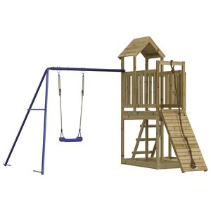 vidaXL Spielturm Impr&auml;gniertes Kiefernholz