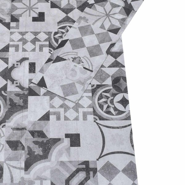 vidaXL Bodenplanken 36 pcs Grau 5,02 m&sup2; PVC