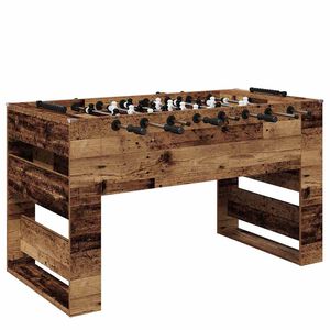 vidaXL Tischfu&szlig;balltisch Altholz 146,5 x 74 x 85 cm Holzwerkstoff