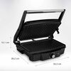 Tristar Kontaktgrill 1500 W 27,8 x 17 cm Schwarz