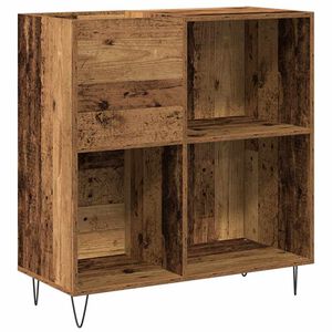 vidaXL Schallplattenschrank Altholz 85 x 38 x 89 cm Holzwerkstoff