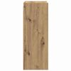 vidaXL H&auml;ngeschrank Artisan-Eiche 40 x 29,5 x 80 cm Holzwerkstoff