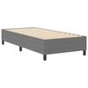 vidaXL Plattformbettgestell Hellgrau 90 x 190 cm Cordstoff