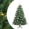 vidaXL K&uuml;nstlicher klappbarer Weihnachtsbaum mit 150 LEDs Gr&uuml;n 150 cm