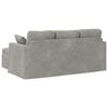 vidaXL Sofa Hellgrau Gesamtabmessungen: 178 x 134 x 80 cm (B x T x H)