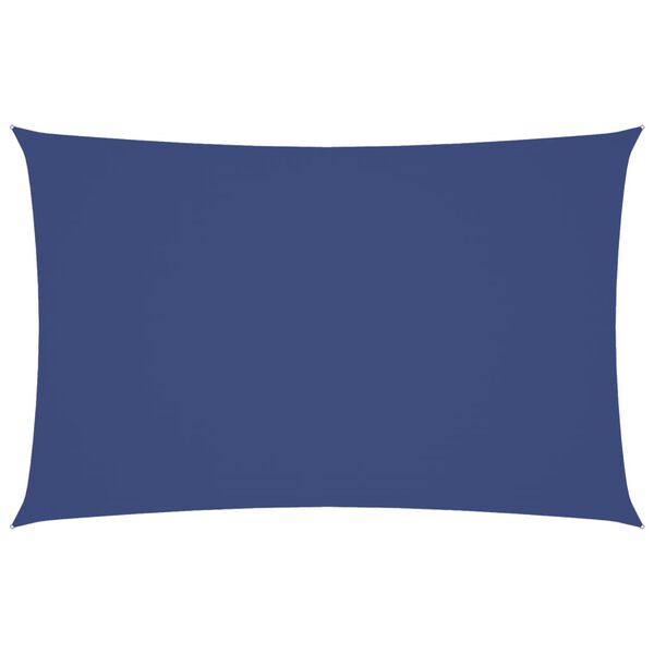 vidaXL Sonnensegel Oxford-Gewebe Rechteckig 5x8 m Blau