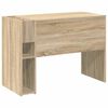 vidaXL Schreibtisch Sonoma-Eiche 109 x 50 x 78 cm Holzwerkstoff