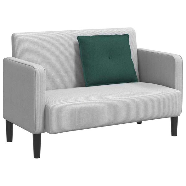 vidaXL R&uuml;ckenkissen Dunkelgr&uuml;n 60 x 19 x 50 cm Stoff