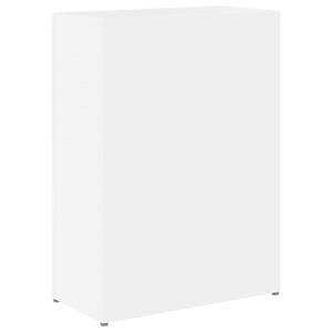 vidaXL Sonnenschirmhalter Wei&szlig; 40 x 20 x 55,5 cm Holzwerkstoff