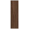 vidaXL B&uuml;cherregal Braun Eichen-Optik 34x31x112 cm Holzwerkstoff
