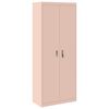 vidaXL Aufbewahrungsschrank Rosa 80 x 40 x 200 cm Stahl