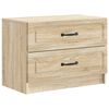 vidaXL Nachttisch Sonoma-Eiche 62 x 34,5 x 44,5 cm Holzwerkstoff