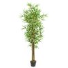 vidaXL Bambusbaum K&uuml;nstlich 1288 Bl&auml;tter 180 cm Gr&uuml;n