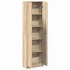 vidaXL Kleiderschrank Sonoma-Eiche 55 x 25 x 189 cm Holzwerkstoff