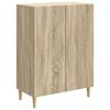 vidaXL Sideboard Sonoma-Eiche 66 x 34,5 x 90 cm Holzwerkstoff