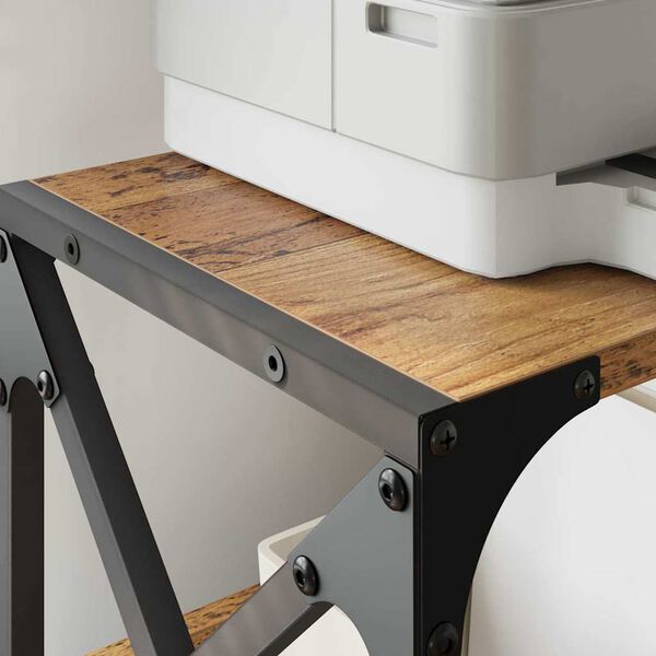 vidaXL Druckerst&auml;nder Altholz 44 x 26 x 31,5 cm Holzwerkstoff