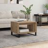 vidaXL Couchtisch Artisan-Eiche 60 x 50 x 40 cm Holzwerkstoff