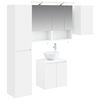 vidaXL Badezimmerschrank-Set 5 pcs Wei&szlig; 50 x 14,5 x 70 cm