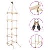 vidaXL Kinder-Strickleiter 200 cm Holz
