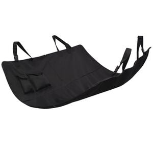 vidaXL Haustier-R&uuml;cksitzbezug 148x142 cm Schwarz